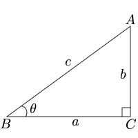 Calculate trigonometric function from the angle