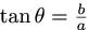 Tangent Formula of tanθ